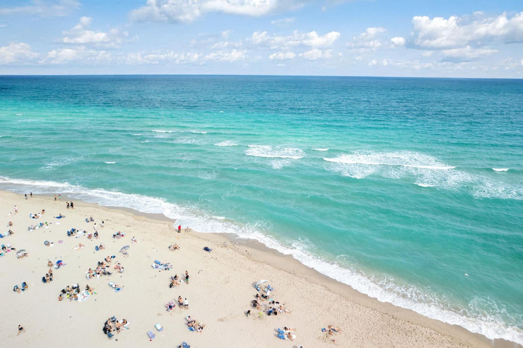Modern 1 Bdr Oceanview With Direct Beach Access! ハリウッド エクステリア 写真